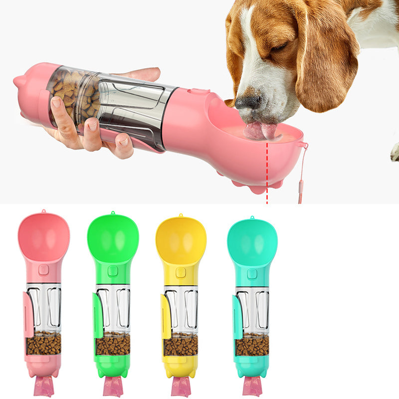 FURTASTICGOODS Pet Travel Bottle 3-in-1