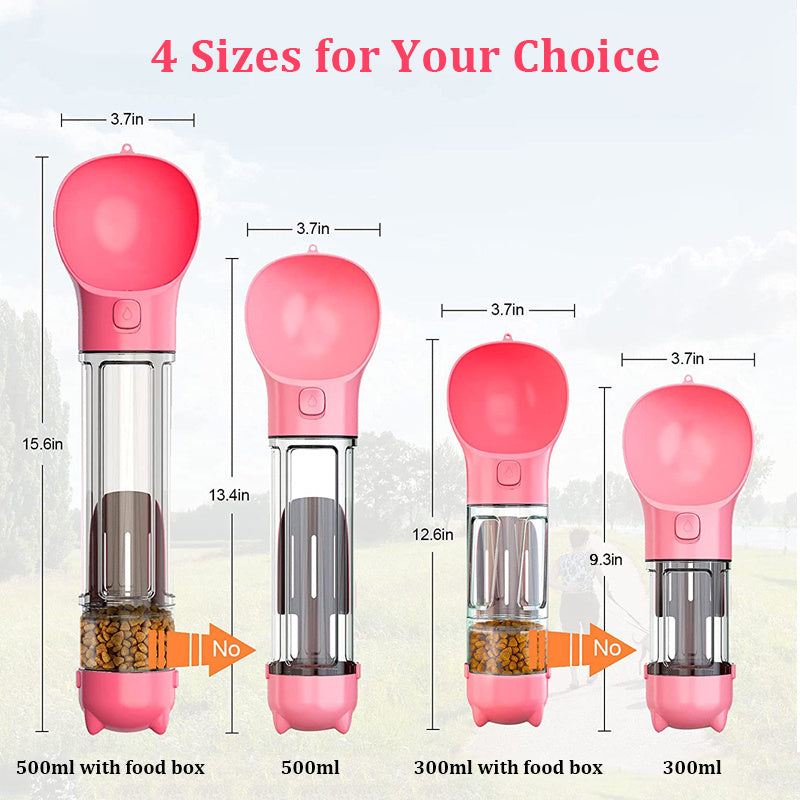 FURTASTICGOODS Pet Travel Bottle 3-in-1 1ed