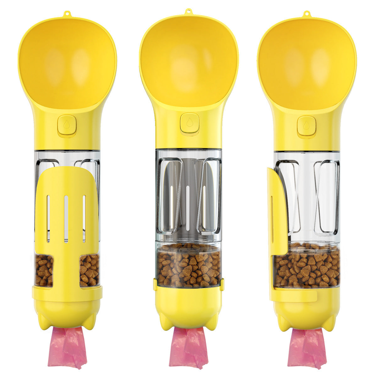 FURTASTICGOODS Pet Travel Bottle 3-in-1