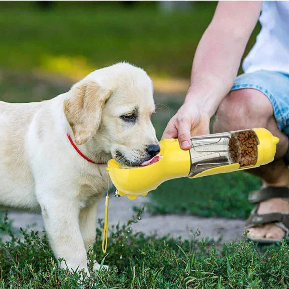 FURTASTICGOODS Pet Travel Bottle 3-in-1 1ed