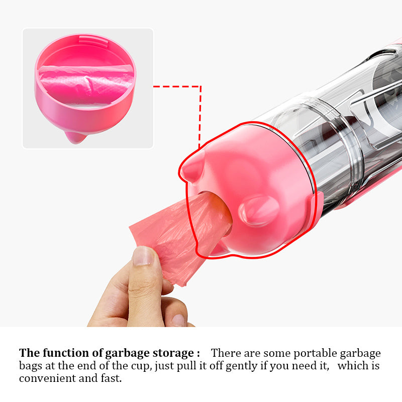 FURTASTICGOODS Pet Travel Bottle 3-in-1 1ed