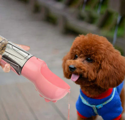 FURTASTICGOODS Pet Travel Bottle 3-in-1  1ed
